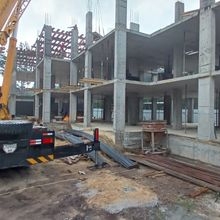 Хід будівництва Клубний будинок „СОСНОВИЙ-23“, 1-4 секції, серпень 2025