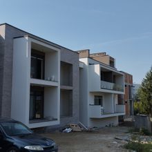 Ход строительства пер. Вербный, 8, 8а, 1 дом, сентябрь 2025