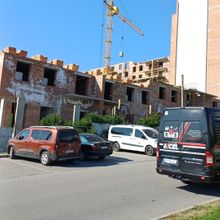 Хід будівництва вул. Степана Бандери, 80, 4-5 секції, вересень 2025