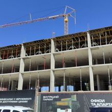 Ход строительства МФК Shevchenka 58a, 1 дом, сентябрь 2025