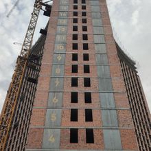 Хід будівництва ЖК BEREG Residence, Будинок, вересень 2025