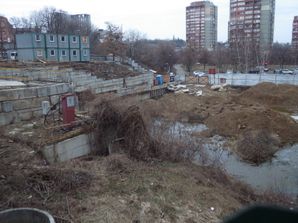 Хід будівництва вул. Старонаводницька / вул. Генерала Алмазова (Кутузова), 0, березень 2021