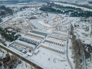 Ход строительства КГ Prydesennya Eco Village, 0, декабрь 2021