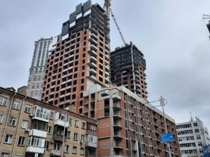 Ход строительства ЖК CRYSTAL RESIDENCE, 1 дом, февраль 2022