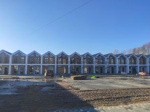 Ход строительства КГ Prydesennya Eco Village, 0, февраль 2022