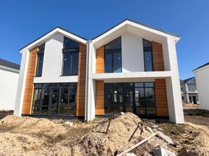 Ход строительства КГ Gardd House Eco Village, 0, апрель 2024