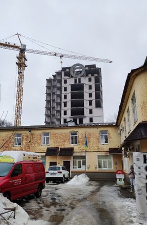 Хід будівництва ЖК the first capital residence, Будинок, лютий 2022