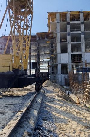 Хід будівництва ЖК Stugna Residence, 1 будинок, серпень 2024