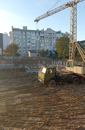 Хід будівництва вул. Андрія Сахарова, 1 будинок, жовтень 2024