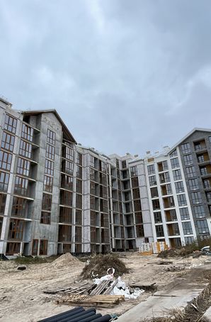 Ход строительства ЖК Гостомель Residence, 2 дом (секции 4-5), октябрь 2024