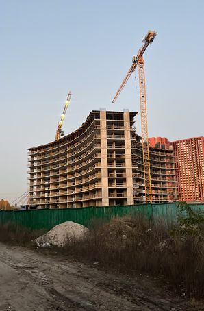 Хід будівництва ЖК BEREG Residence, Будинок, жовтень 2024