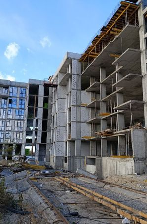 Хід будівництва ЖК Stugna Residence, 1 будинок, жовтень 2024