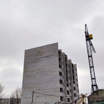 Ход строительства ЖК Птичка, дом 22, январь 2022