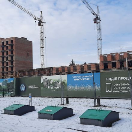 Хід будівництва ЖК PORTO FRANKO, 1-2 будинки, 3 будинок (секція 6), січень 2022