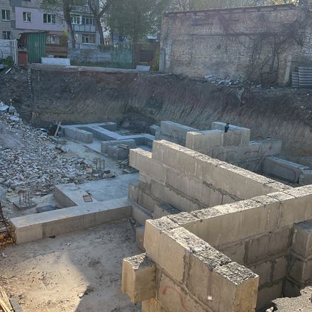 Хід будівництва бульв. Шевченка, 184, 186, 1 будинок, квітень 2025