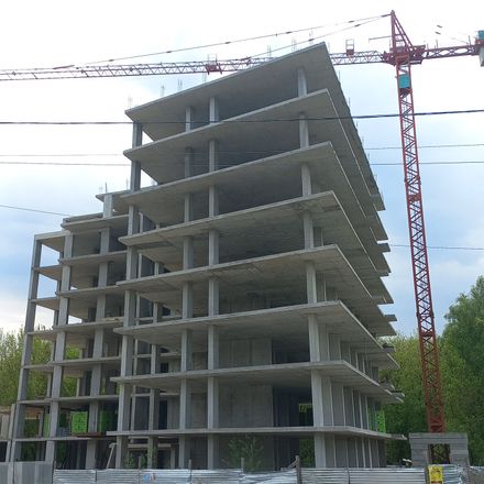 Хід будівництва ЖК Академічний, 1 секція, травень 2025