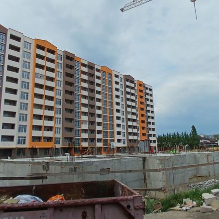 Ход строительства ЖК Orange Park, 14 дом, май 2025