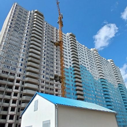 Ход строительства ЖК Одесский бульвар, 1 очередь (дома 5-6), май 2025
