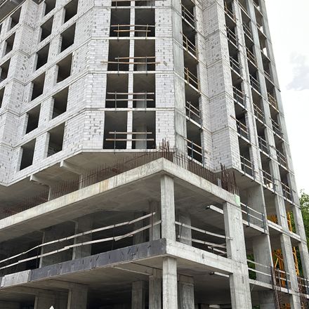 Ход строительства ЖК Podil Plaza & Residence, 2 дом, май 2025