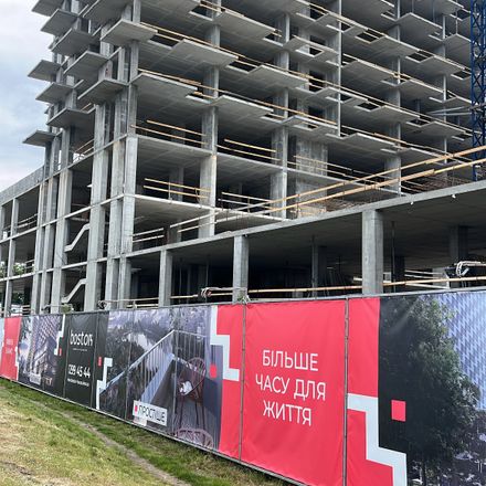 Хід будівництва BOSTON Creative House, 1 будинок, травень 2025