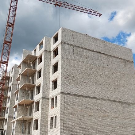 Хід будівництва ЖК Гвардійське, 1-2 секції, травень 2025