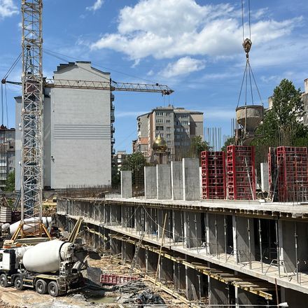 Ход строительства ЖК City, 14-15 секции, июнь 2025