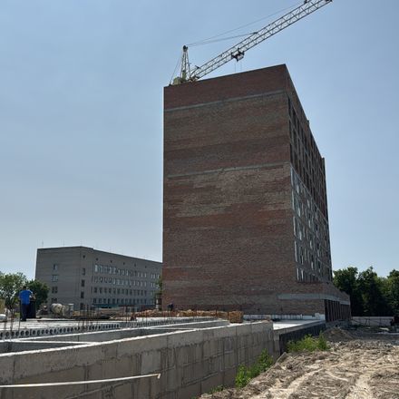 Ход строительства ЖК Липы, 1 дом, июнь 2025