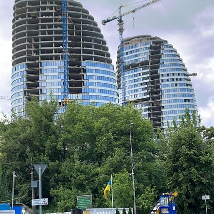 Ход строительства МФК INTERGAL CITY, Башни А, Д, июнь 2025