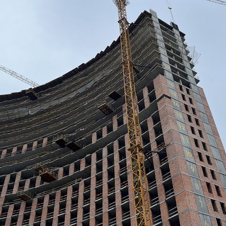 Хід будівництва ЖК BEREG Residence, Будинок, червень 2025