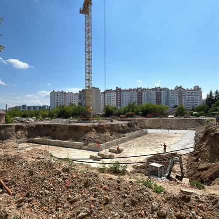 Хід будівництва вул. Юліана Целевіча, 36, Будинок, липень 2025