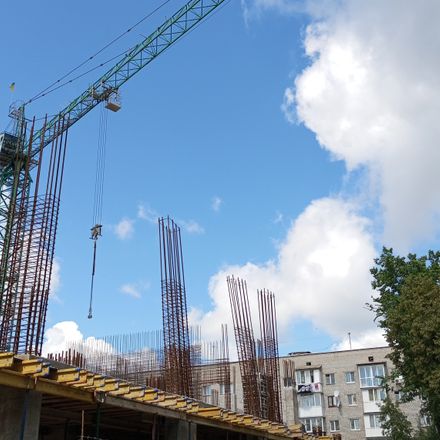 Хід будівництва ЖК Дім на Грушевського, 1 секція, липень 2025