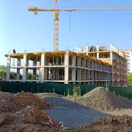 Ход строительства ул. Озерная, 6/2г, 1 дом, август 2025