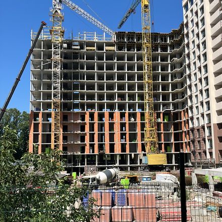 Хід будівництва ЖК HydroPark DeLuxe, 3-4 будинки, серпень 2025