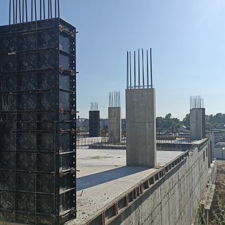 Хід будівництва ЖК Спортивний, 1 будинок, серпень 2025