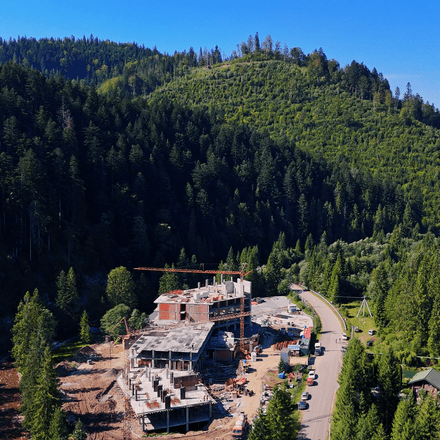 Ход строительства Green Rest, Дом, август 2025
