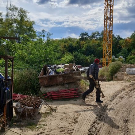 Хід будівництва вул. Курсанта Єськова, 14б, Будинок, вересень 2025