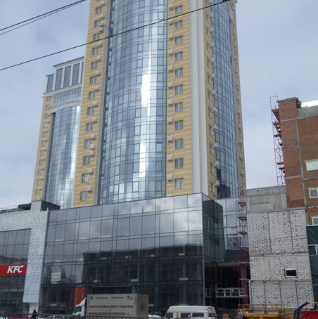 Хід будівництва ЖК Smart Plaza Polytech, 1 будинок (просп. Перемоги, 26), лютий 2018