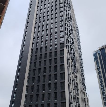 Хід будівництва ЖК Nordica Residence, 1 будинок, листопад 2024