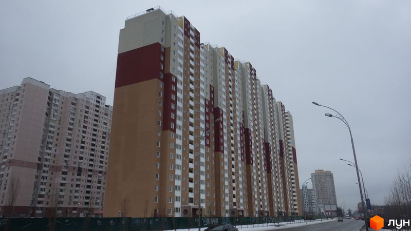 Ход строительства ЖК Поэтичный, , январь 2015