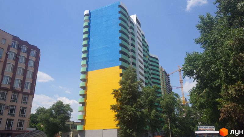 Ход строительства ЖК Новая Волна, , июнь 2015