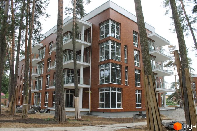 Хід будівництва ЖК Грінвуд, 1 будинок (ул. Львовская боковая, 1а), липень 2017