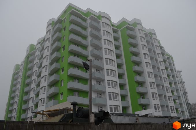 Ход строительства ЖК Эко-дом на Величковского, , октябрь 2017