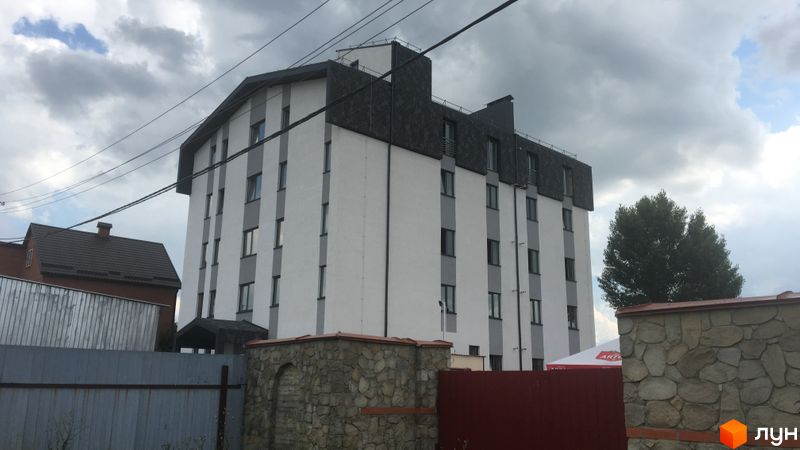 Ход строительства Клубный дом «Болгарский», , июль 2018