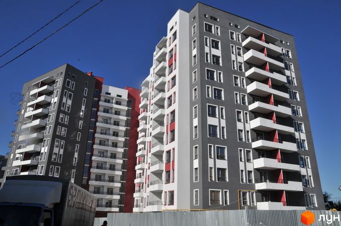 Ход строительства ЖК Эко-дом на Красной Калины, , сентябрь 2018