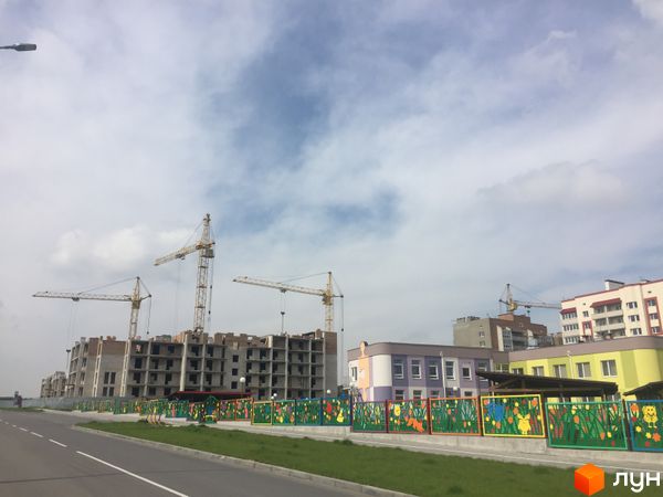 Хід будівництва Мікрорайон „Академічний“, 0, травень 2019