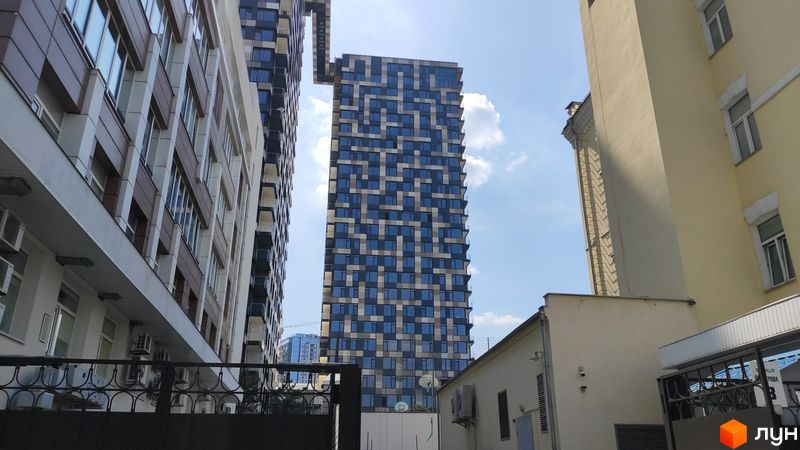 Хід будівництва ЖК Tetris Hall, 2 будинок (секція А), серпень 2019
