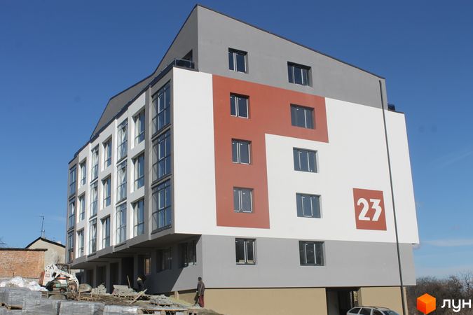 Хід будівництва вул. Молдавська, 23, Будинок, березень 2020