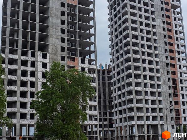 Хід будівництва ЖК Terracotta, 1-3 будинки, травень 2020