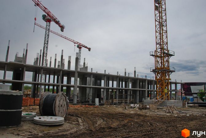 Ход строительства ЖК Respublika, 0, май 2020