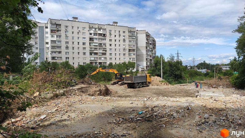 Ход строительства ЖК Вышгород Плаза, , июль 2020